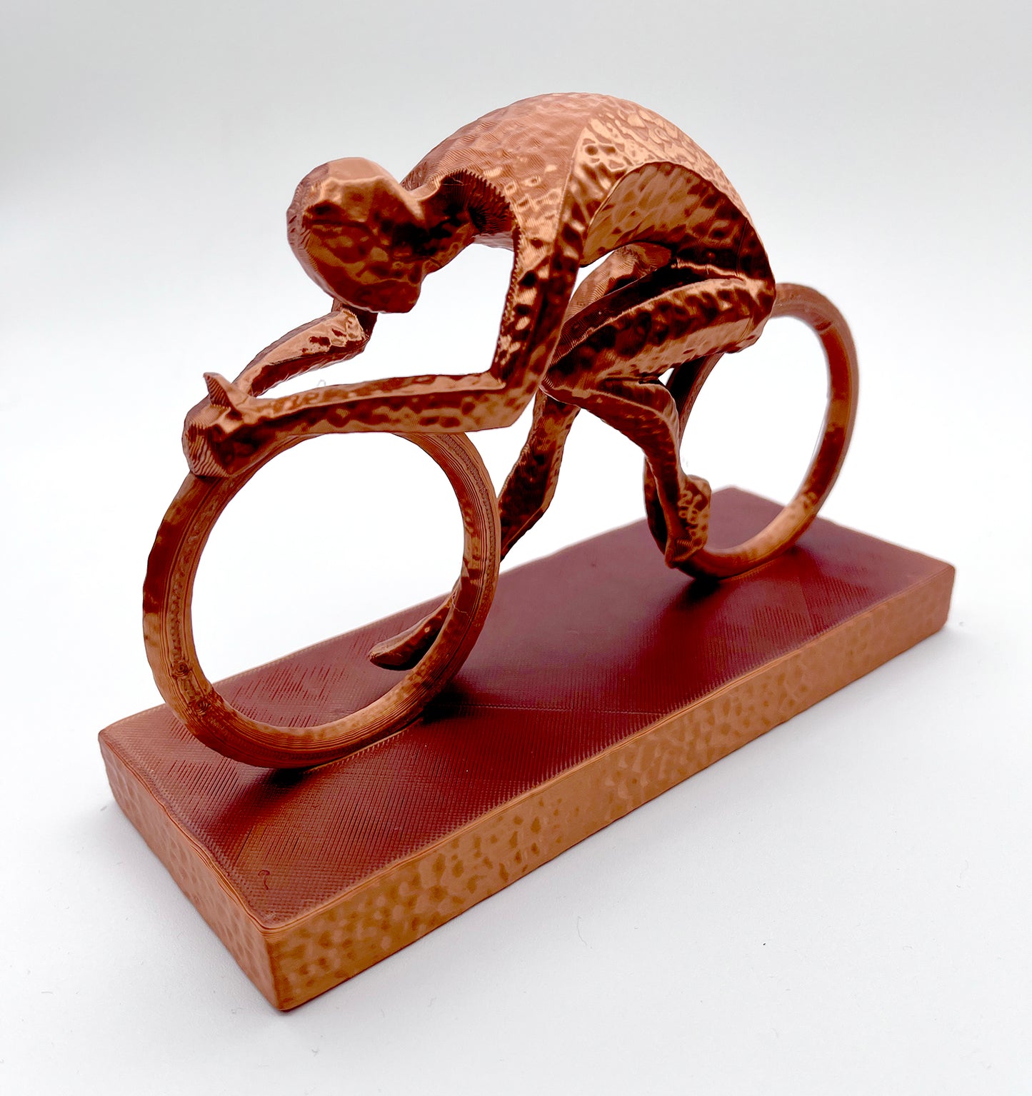Cycling Race Trophy - 3D Printed Gift or Prize for Cyclists