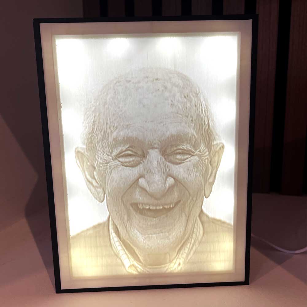 Personalised Photo Lightboxes , Back Lit Memories With LED Lighting Medium