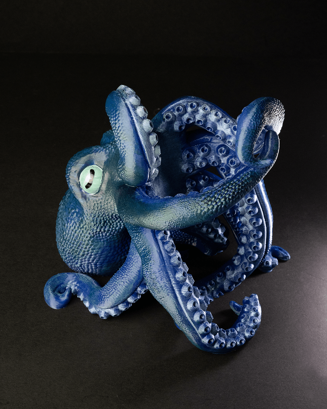 Octopus Wine Bottle Holder, 3D Printed