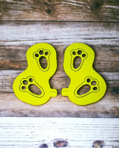 Easter Bunny Footprints