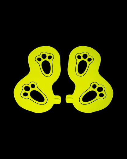 Easter Bunny Footprints