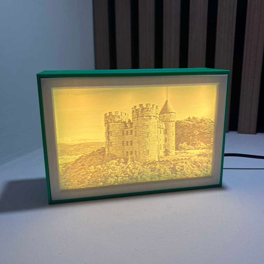 Personalised Photo Lightboxes , Back Lit Memories With LED Lighting Small